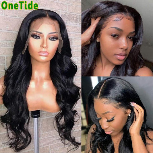 13x4x1 T Part Lace Wig Wholesale Body Wave Lace Front Wig Brazilian Lace Front Wavy Human Hair Wigs For Women Lace Frontal Wig