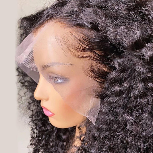 Loose Deep Wave Frontal Wig Hd Front Human Hair Wigs For Women