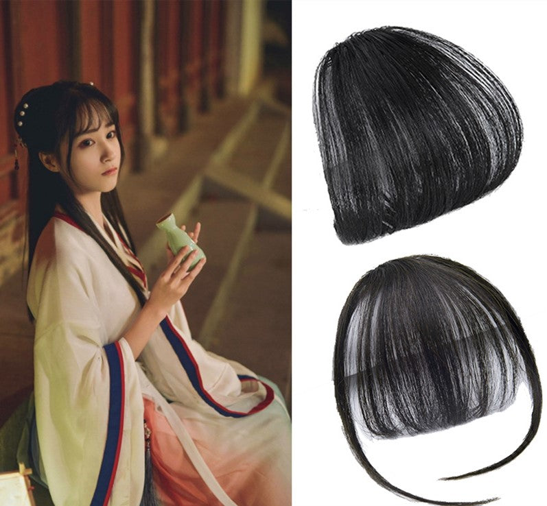 Costume wig bangs