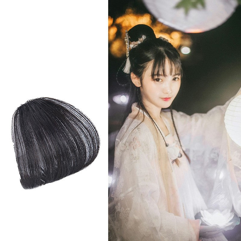 Costume wig bangs