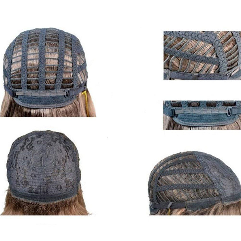 Female Silver And White Rose Mesh Chemical Fiber Headgear