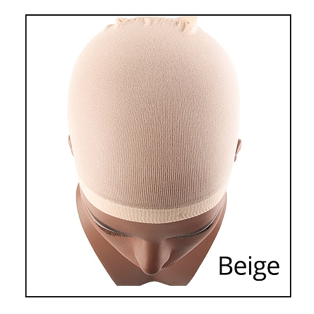 Leeons Wholesale Wig Cap Stretch Stocking Caps Wig Mesh Wig Cap For Making Wigs One Size Wigs Elastic Stocking Caps Stretch