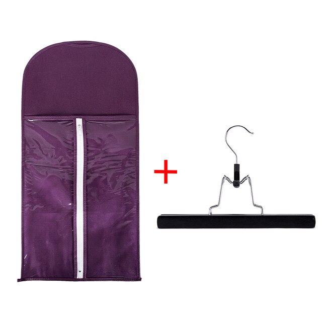 Alileader 10Pcs Portable Hair Extension Storage Bag For Human Hair Bundles Weft Packaging Suit Case Zipper Bag In Wholesale