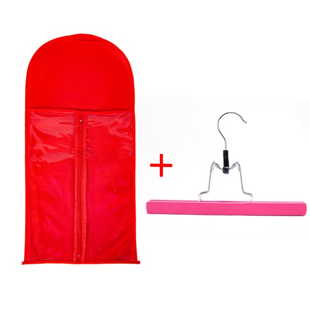 Alileader 10Pcs Portable Hair Extension Storage Bag For Human Hair Bundles Weft Packaging Suit Case Zipper Bag In Wholesale